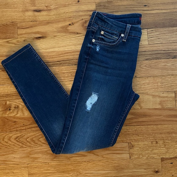 🎉Host Pick 🎊7 for ALL MANKIND the ankle skinny 28 - Picture 3 of 8